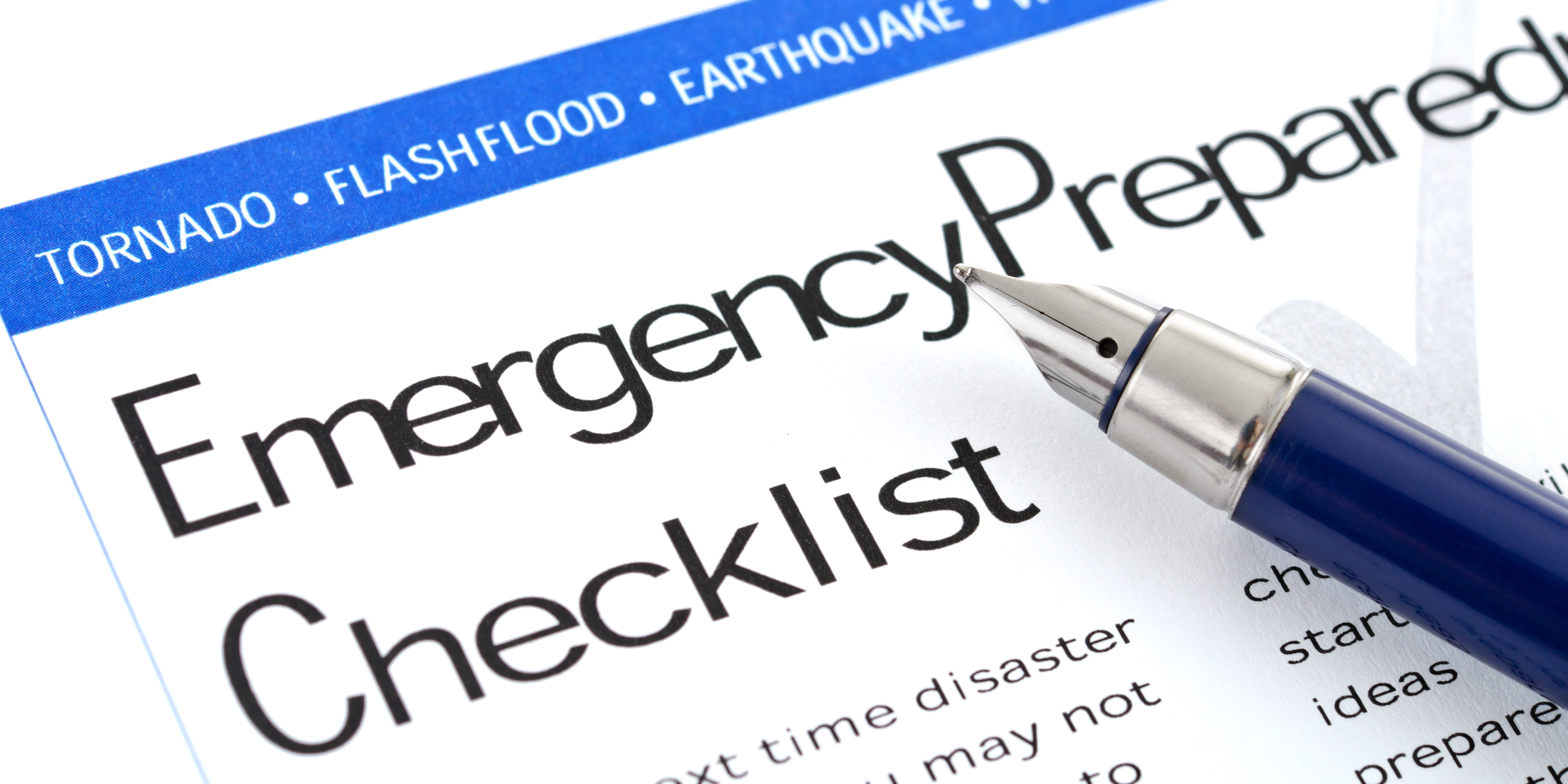 Emergency Prepared Checklist
